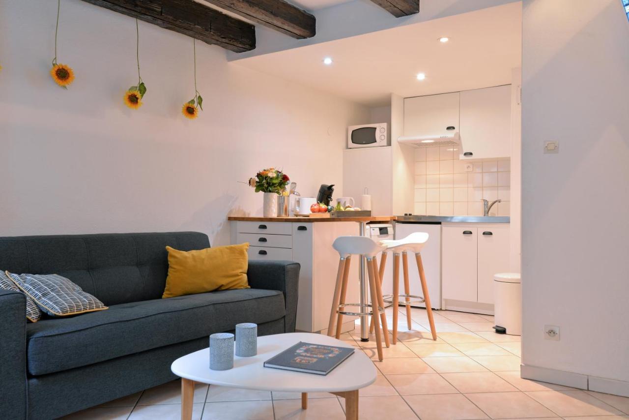 Appartement La Terrasse Sur Cour Colmar Esterno foto
