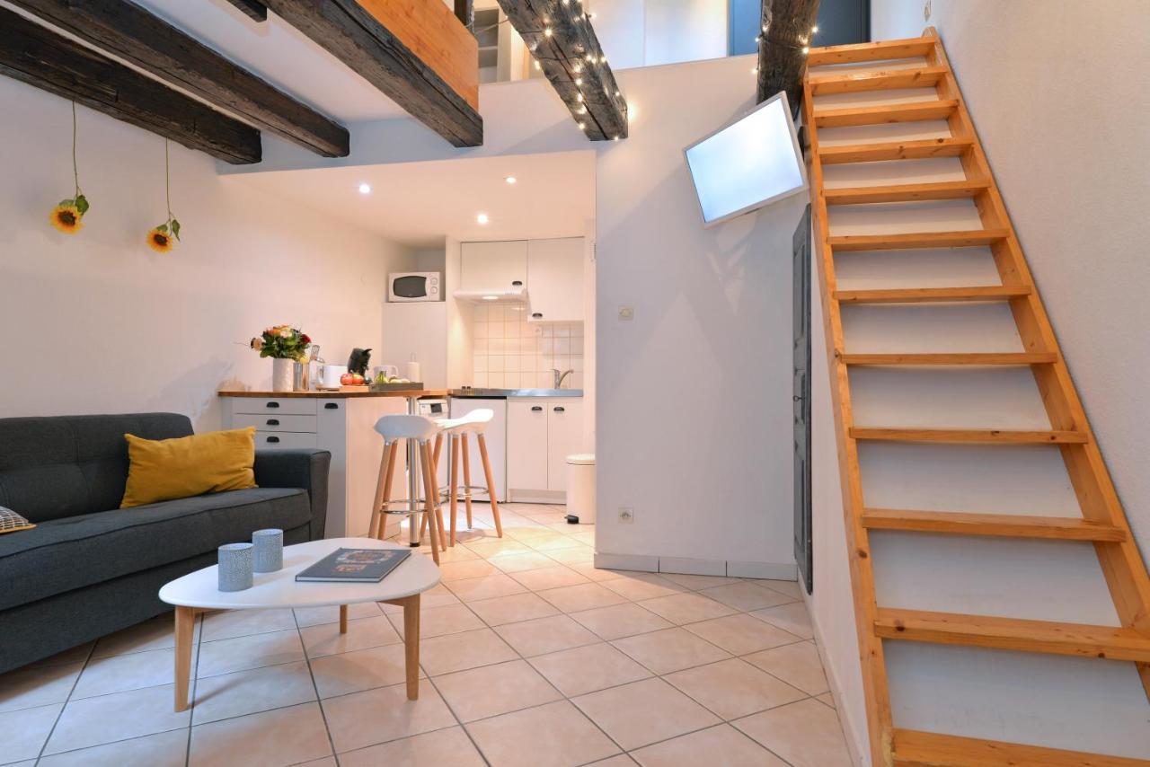 Appartement La Terrasse Sur Cour Colmar Esterno foto