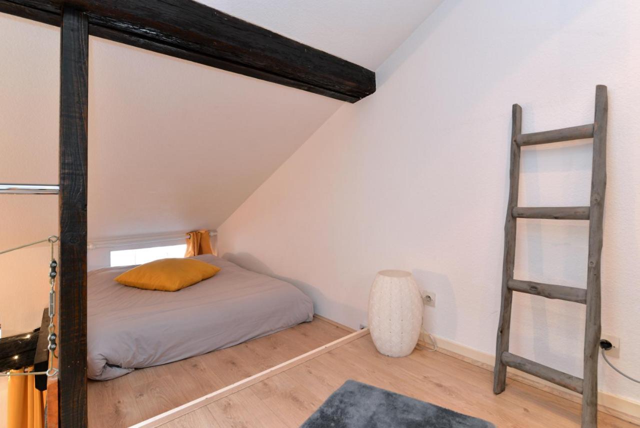 Appartement La Terrasse Sur Cour Colmar Esterno foto